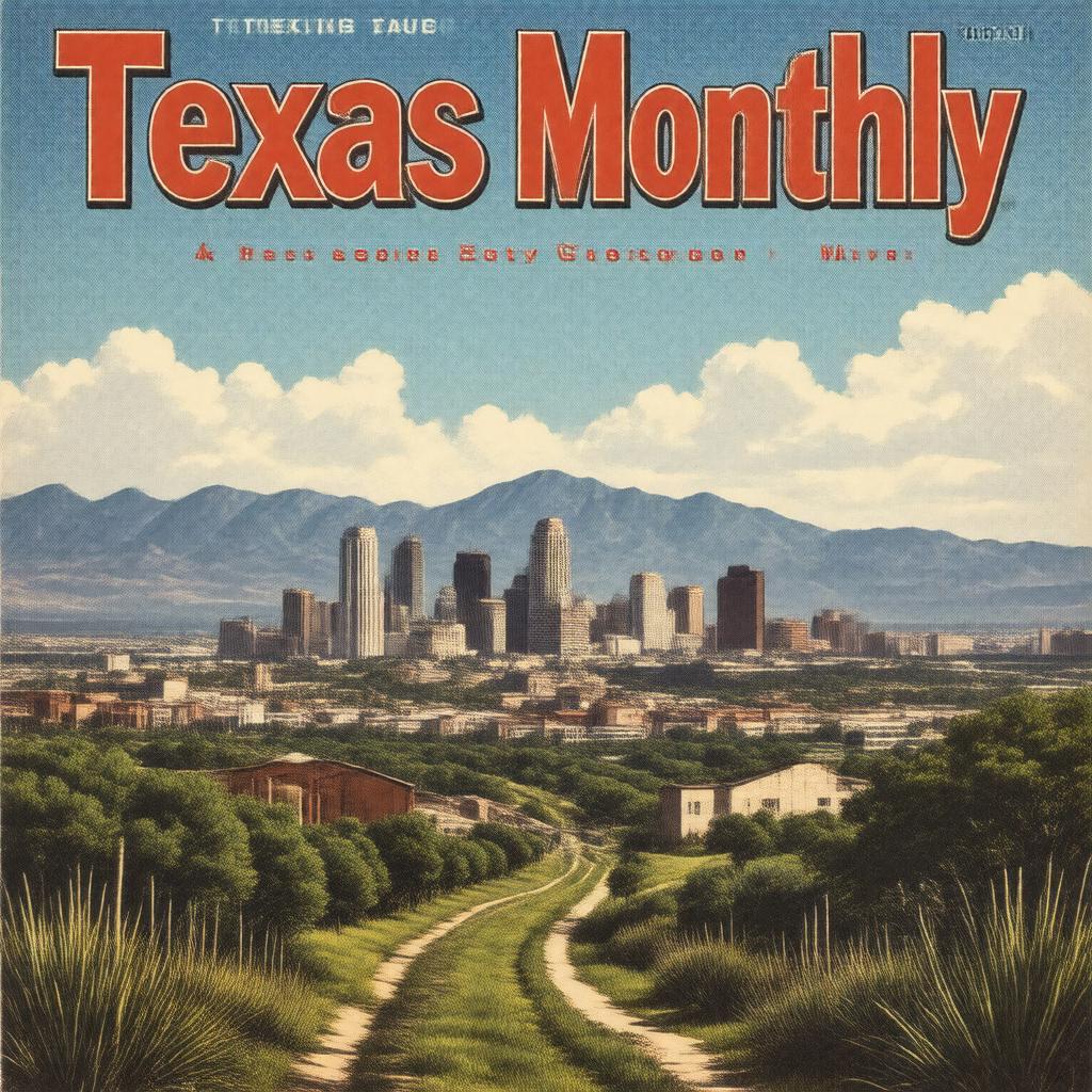 AI-created image of Texas Monthly