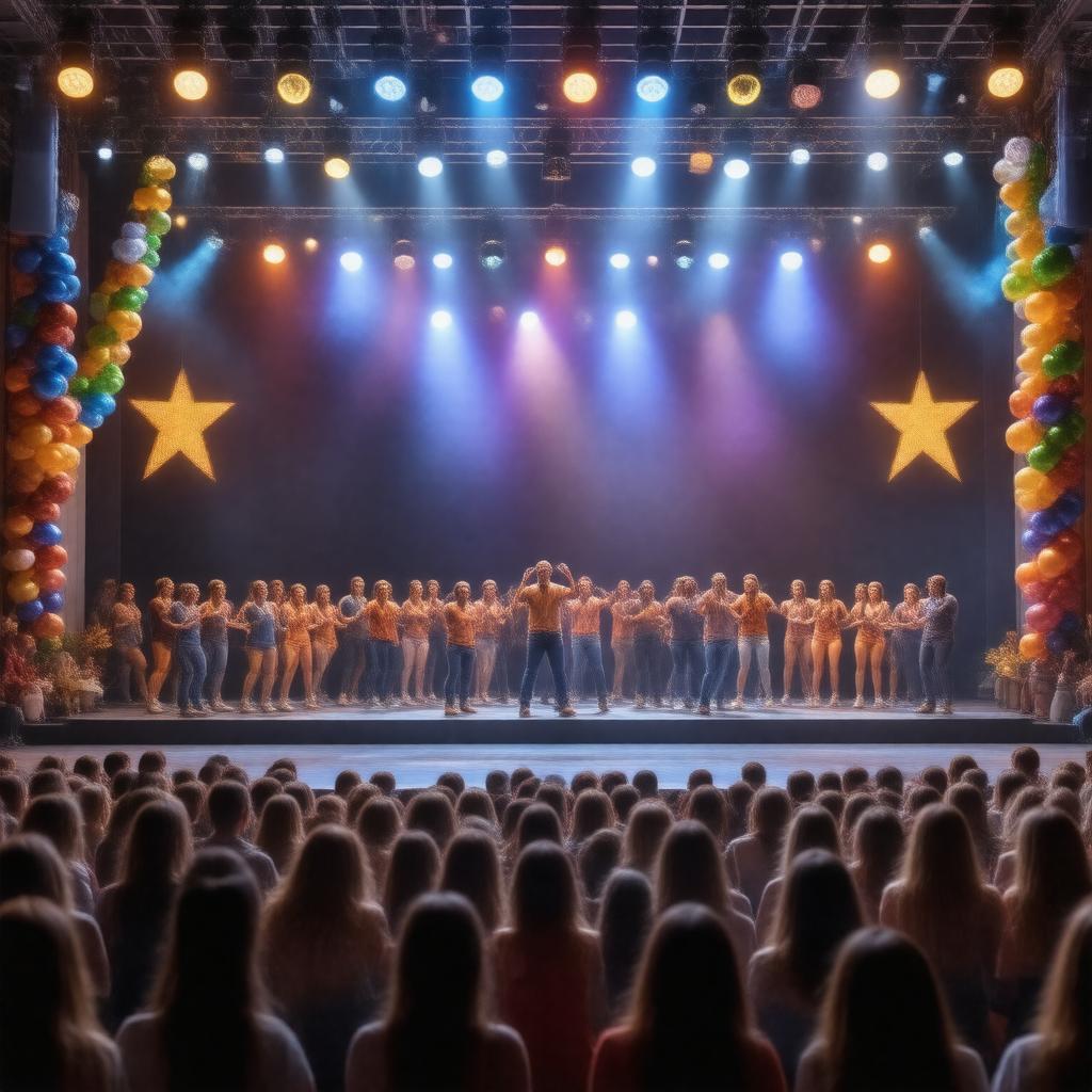 Click to view larger image AI-created image of Texas Revue