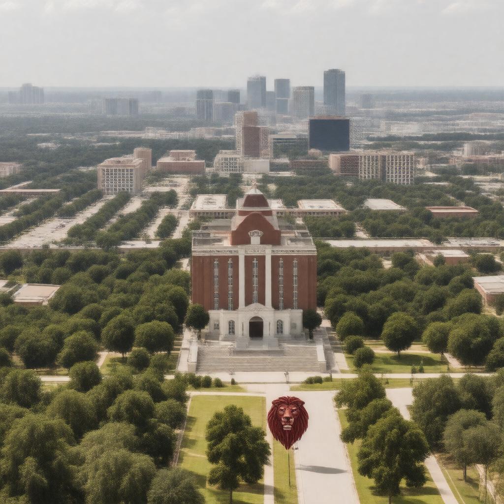 AI-created image of Texas Southern University