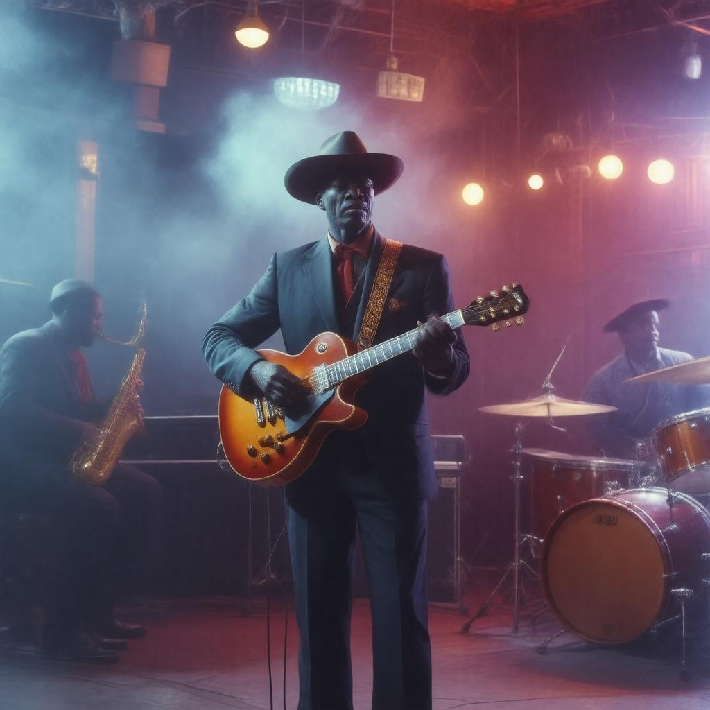 Click to view larger image AI-created image of Texas blues