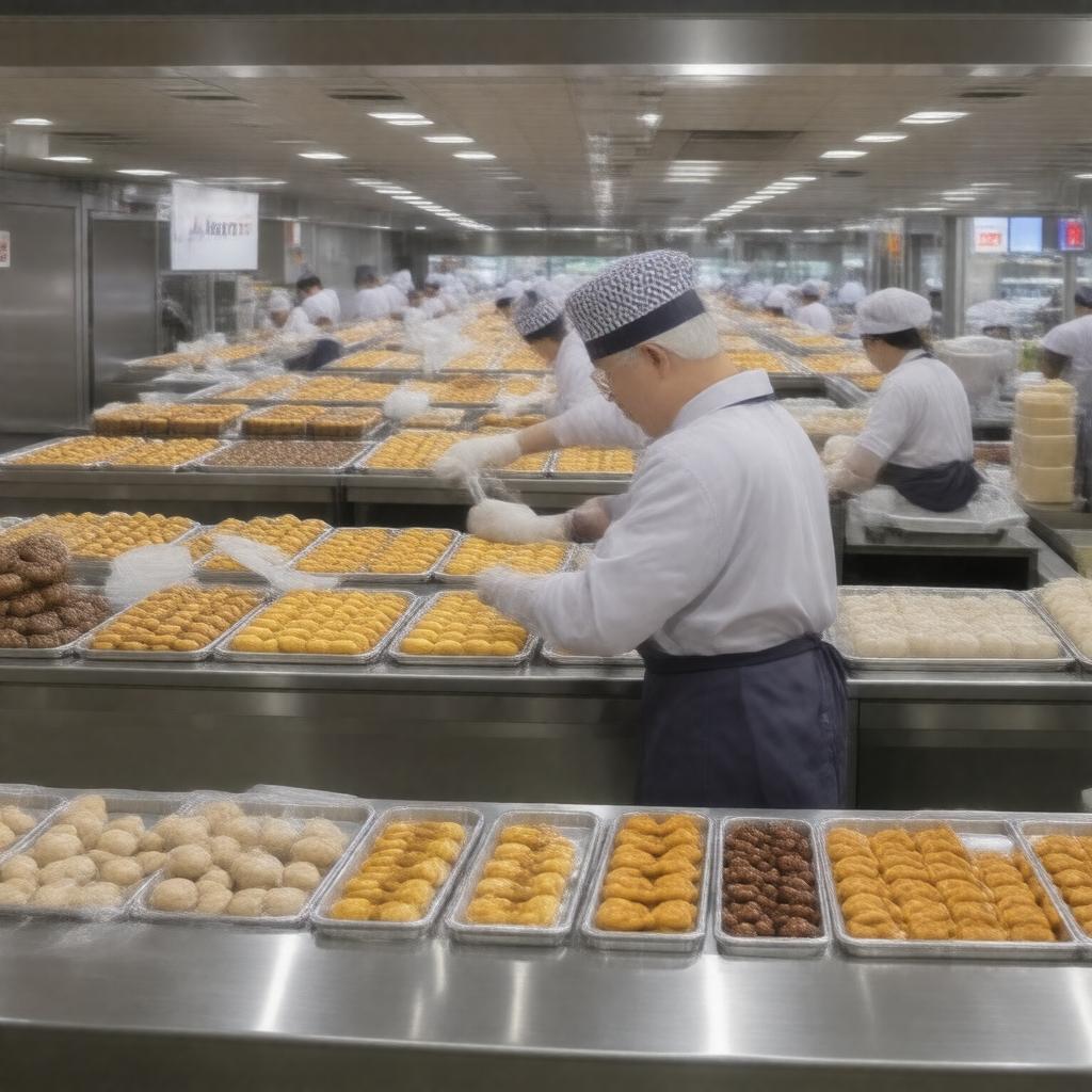 AI-created image of Thai Airways Catering