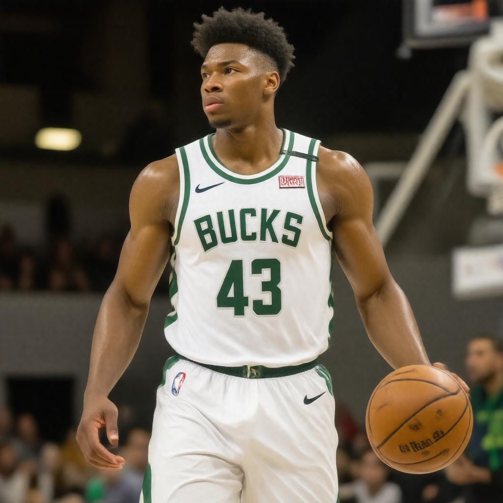 AI-created image of Thanasis Antetokounmpo