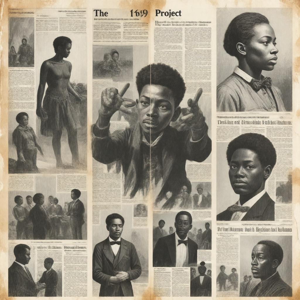 AI-created image of The 1619 Project