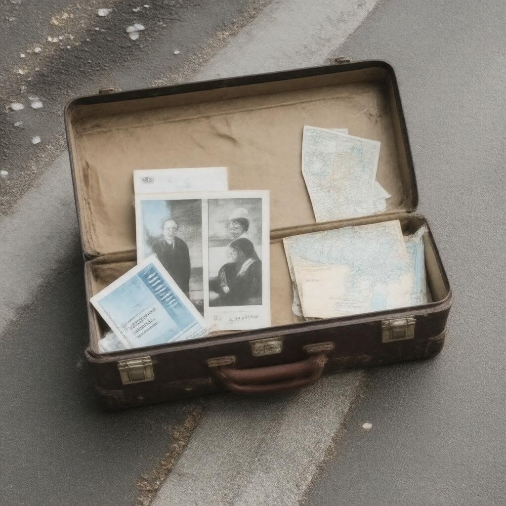 AI-created image of The Accidental Tourist