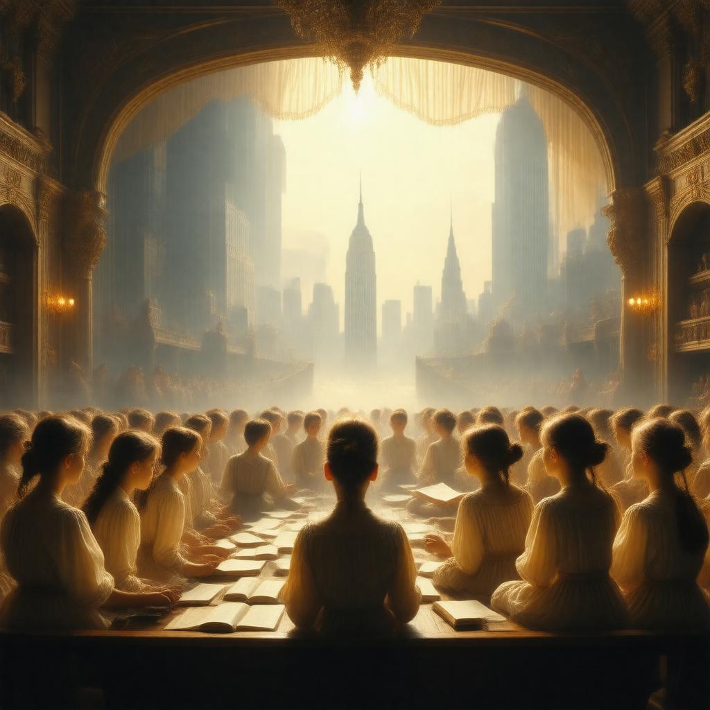 AI-created image of The Acting Company