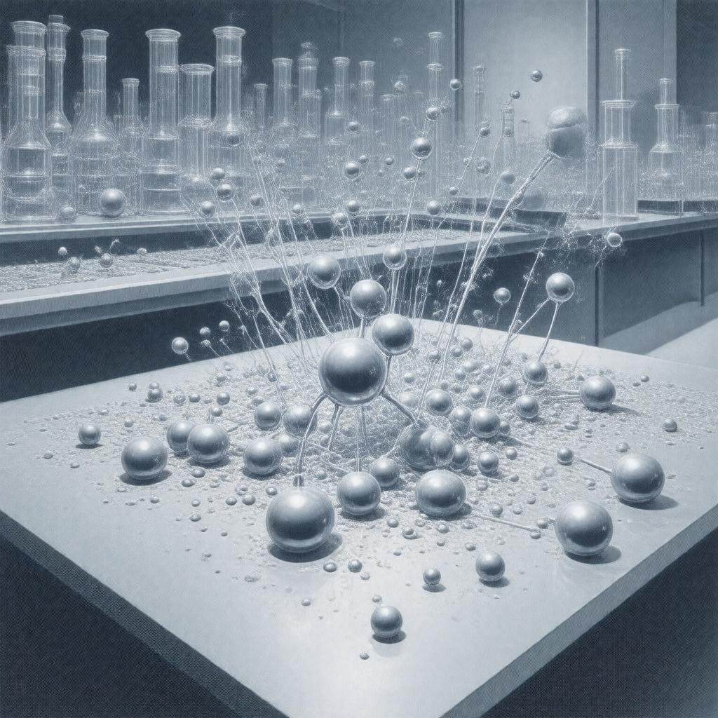 Click to view larger image AI-created image of The Adsorption of Gases on Plane Surfaces of Glass, Mica and Platinum