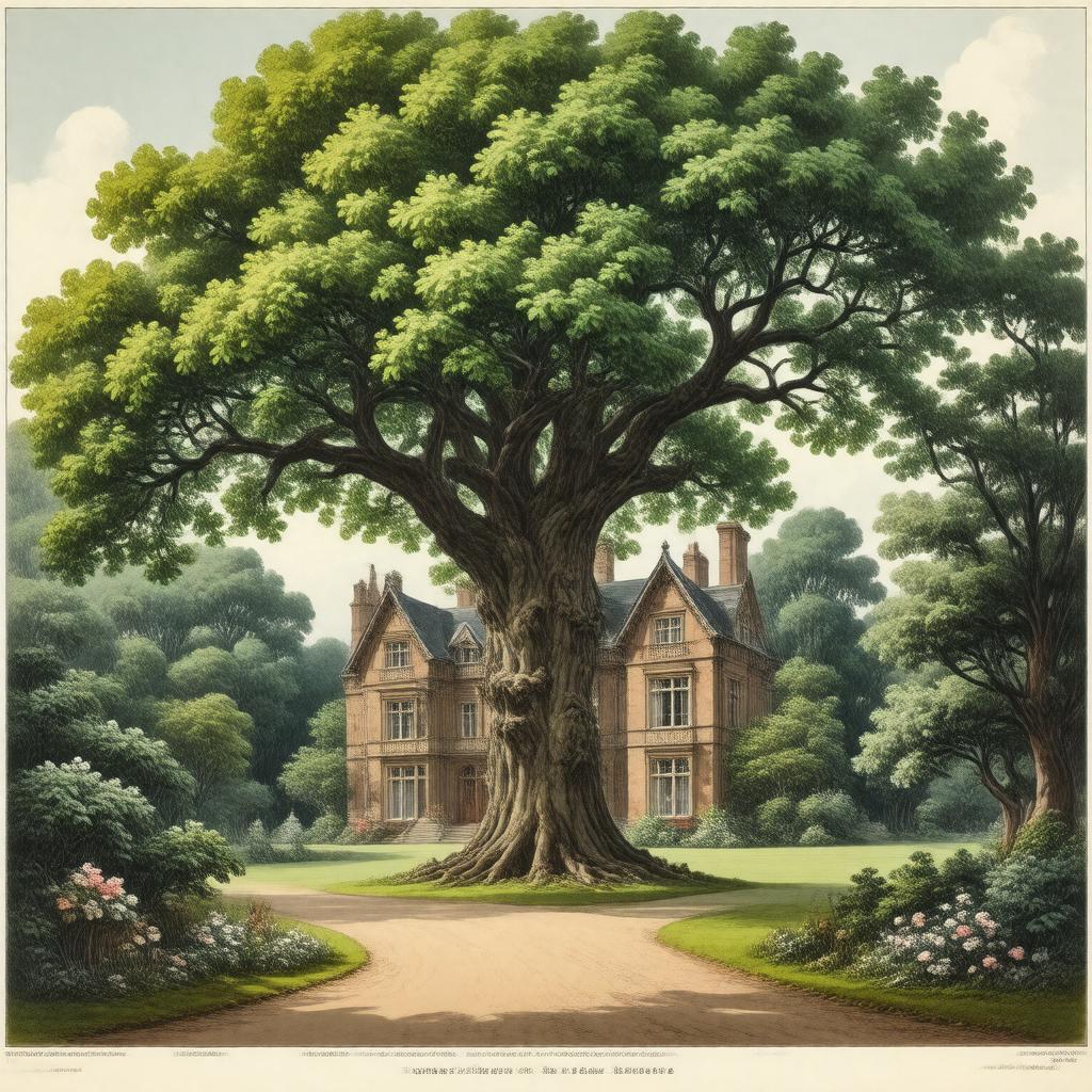 AI-created image of The Adventure of the Copper Beeches