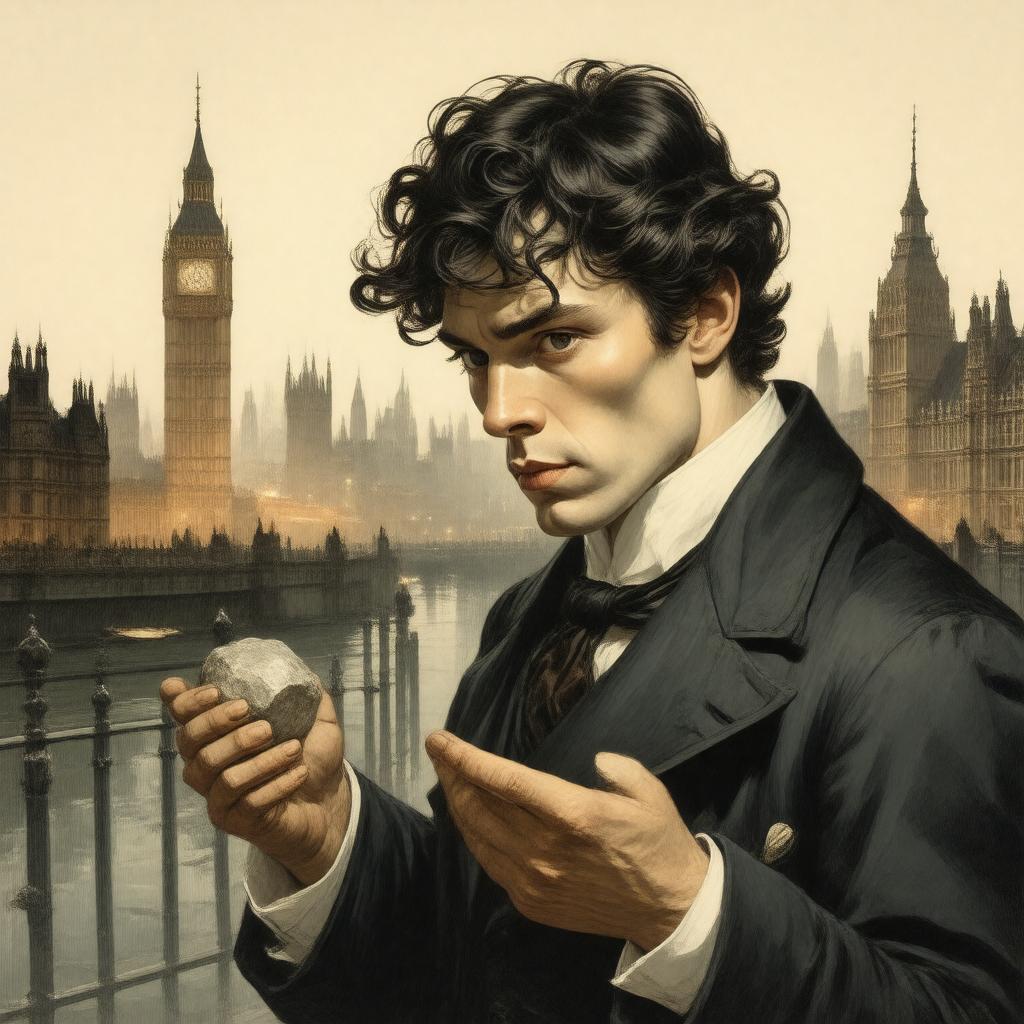 AI-created image of The Adventure of the Mazarin Stone