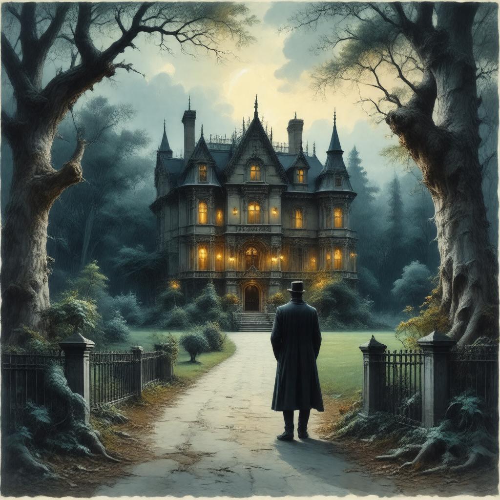 AI-created image of The Adventure of the Speckled Band