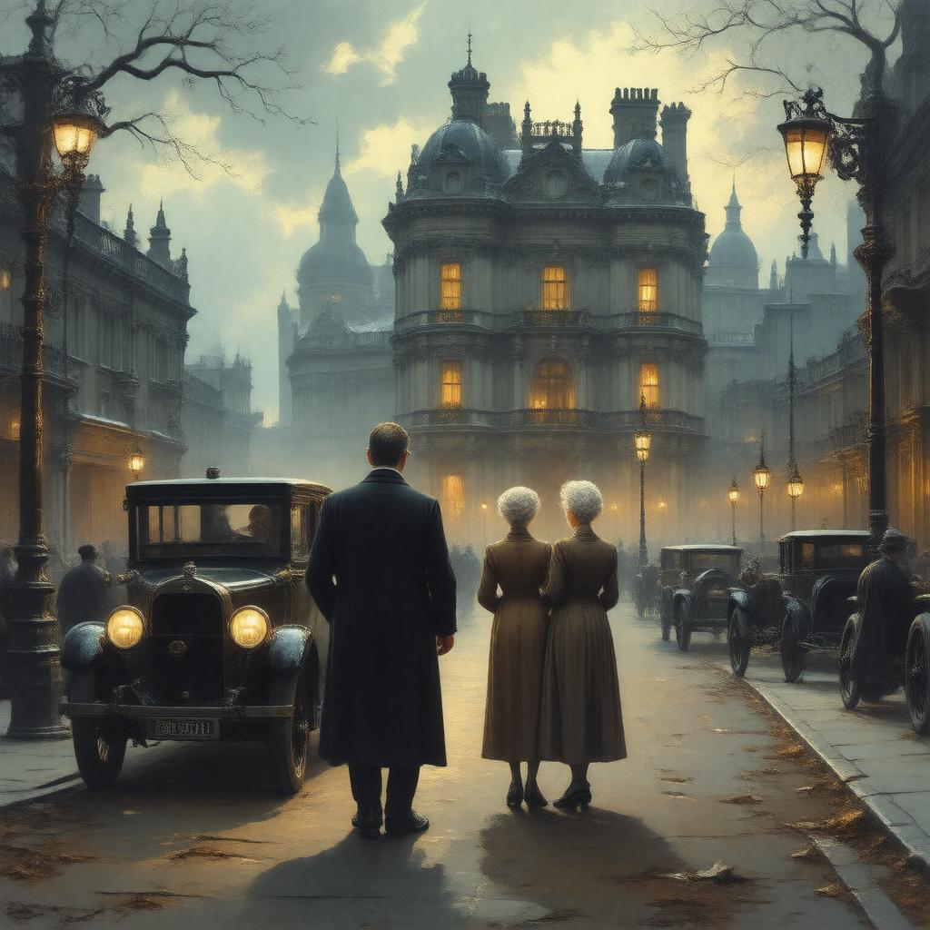 AI-created image of The Adventure of the Three Garridebs