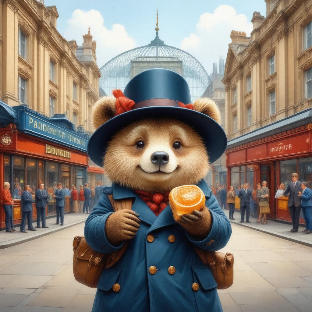 AI-created image of The Adventures of Paddington (2019 TV series)