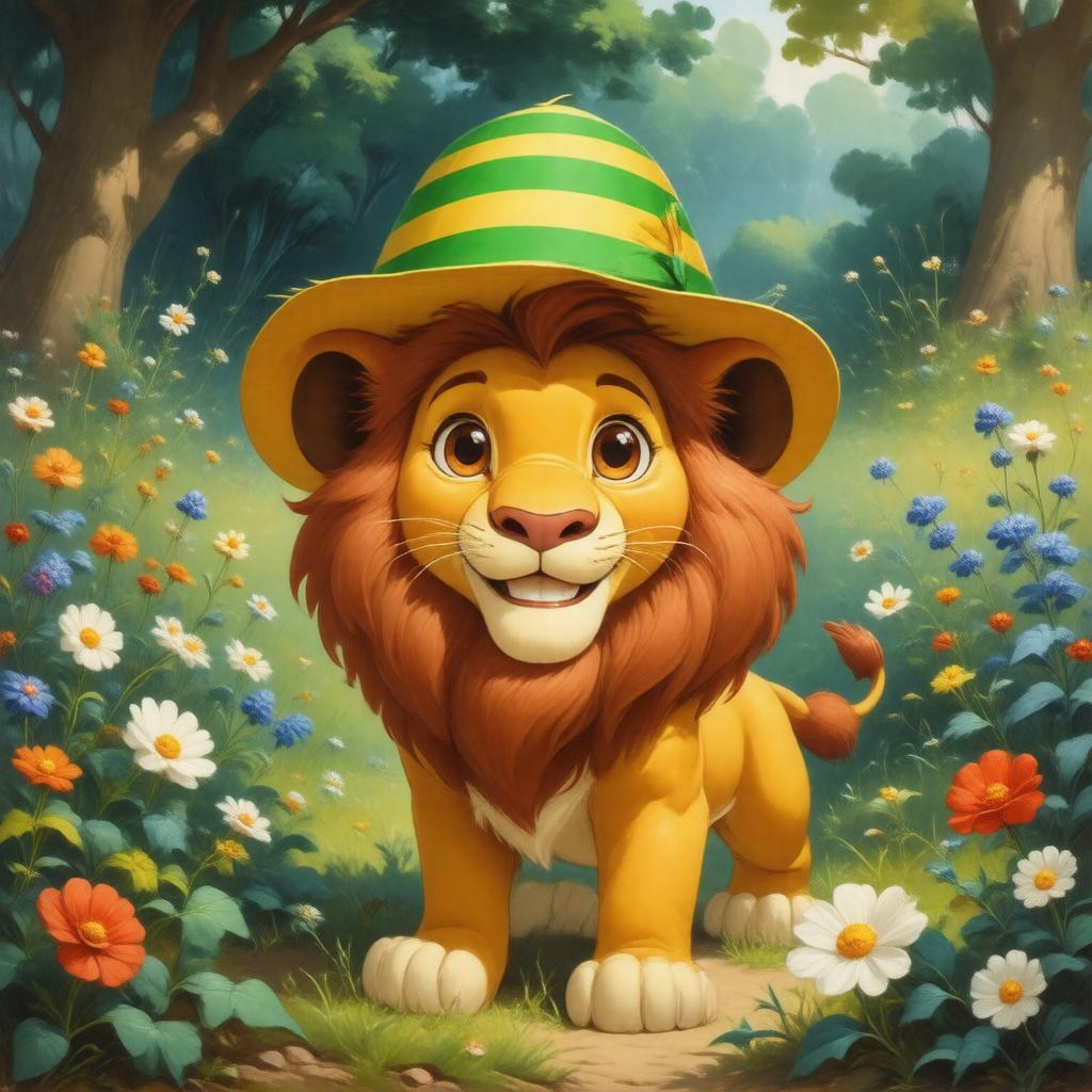 AI-created image of The Adventures of Parsley