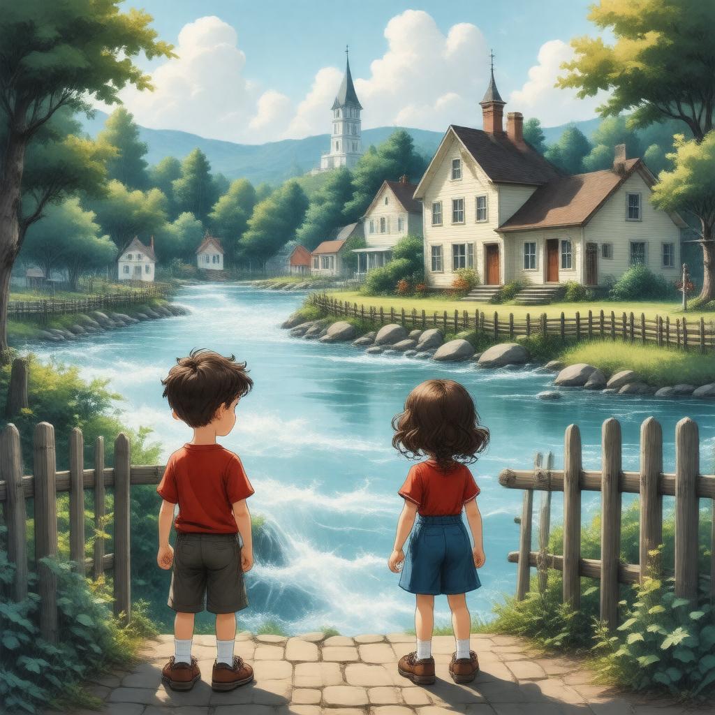 AI-created image of The Adventures of Tom Sawyer (1979 TV series)