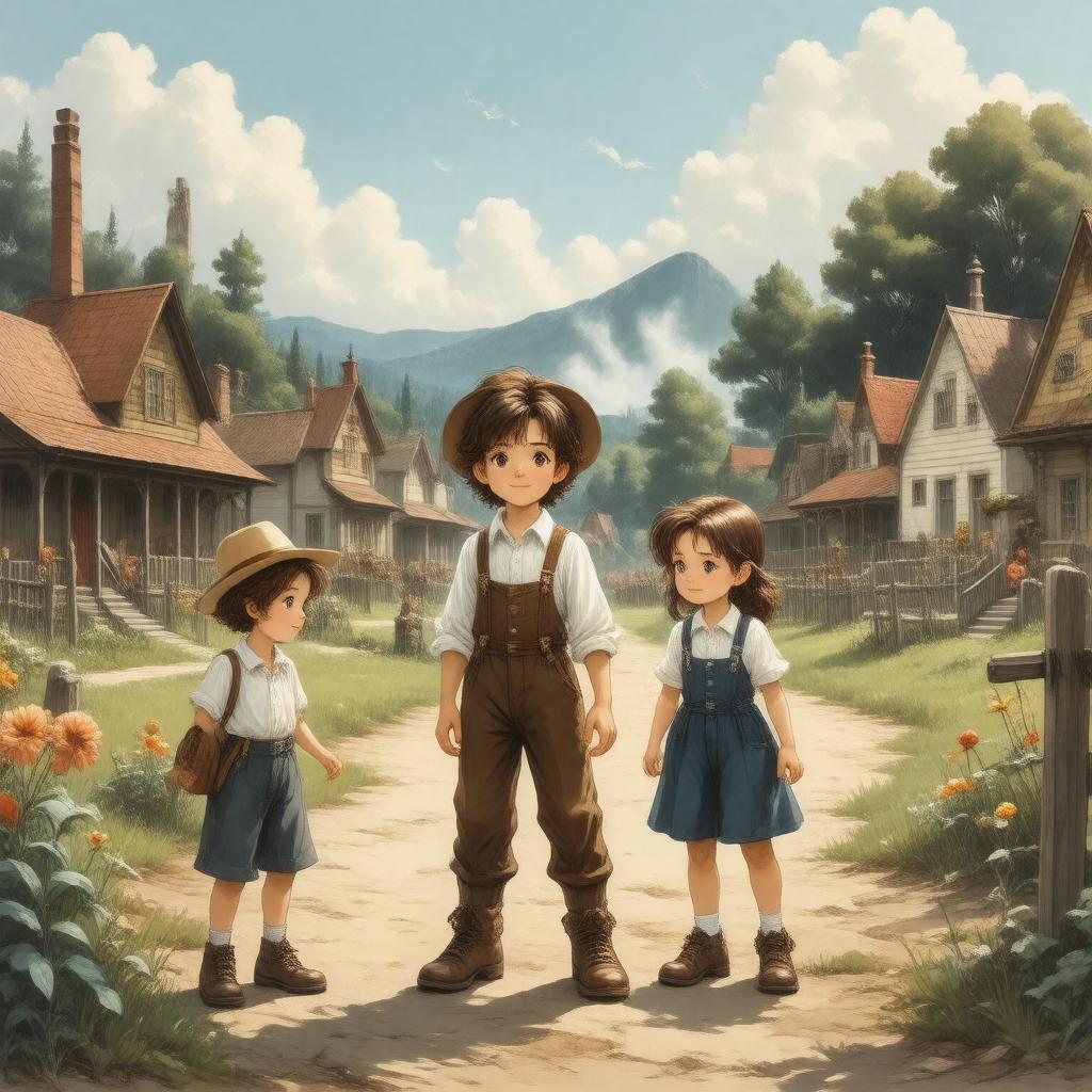 AI-created image of The Adventures of Tom Sawyer (1980 TV series)