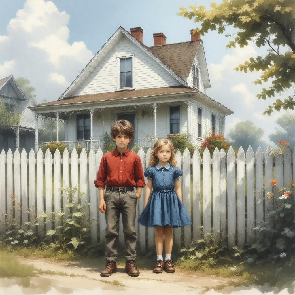 AI-created image of The Adventures of Tom Sawyer (1986 miniseries)