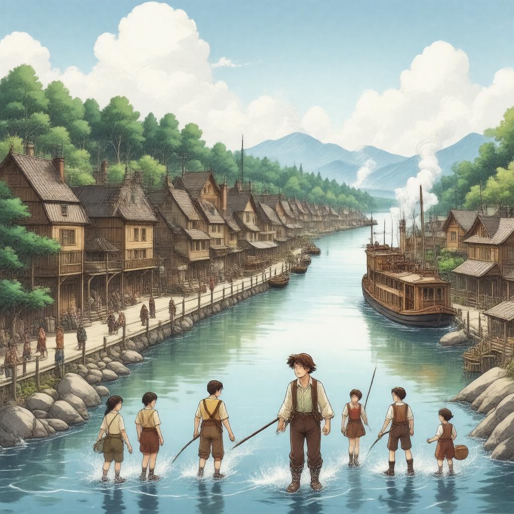 AI-created image of The Adventures of Tom Sawyer (2011 TV series)