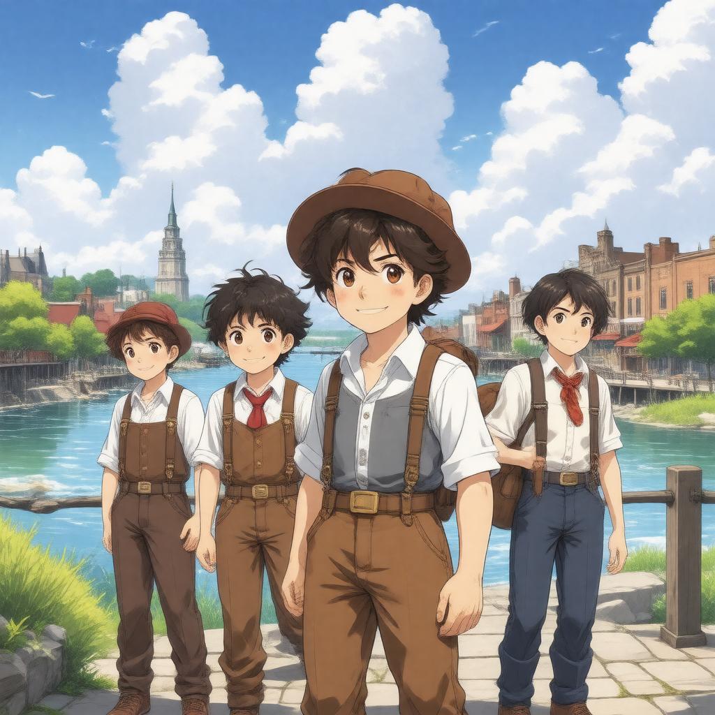 AI-created image of The Adventures of Tom Sawyer (2014 TV series)