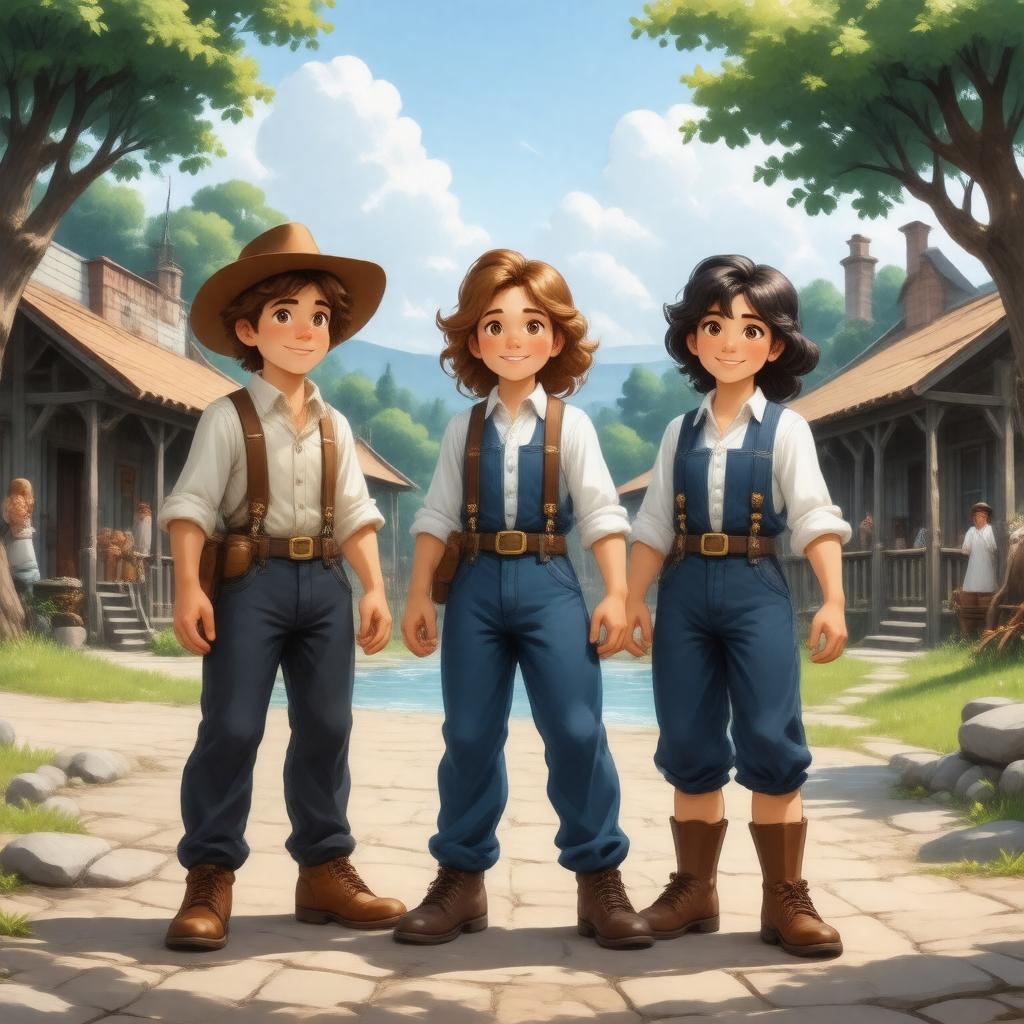 AI-created image of The Adventures of Tom Sawyer (2017 TV series)