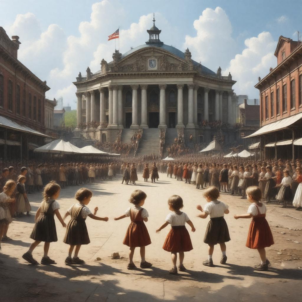 AI-created image of The Adventures of Tom Sawyer (opera)