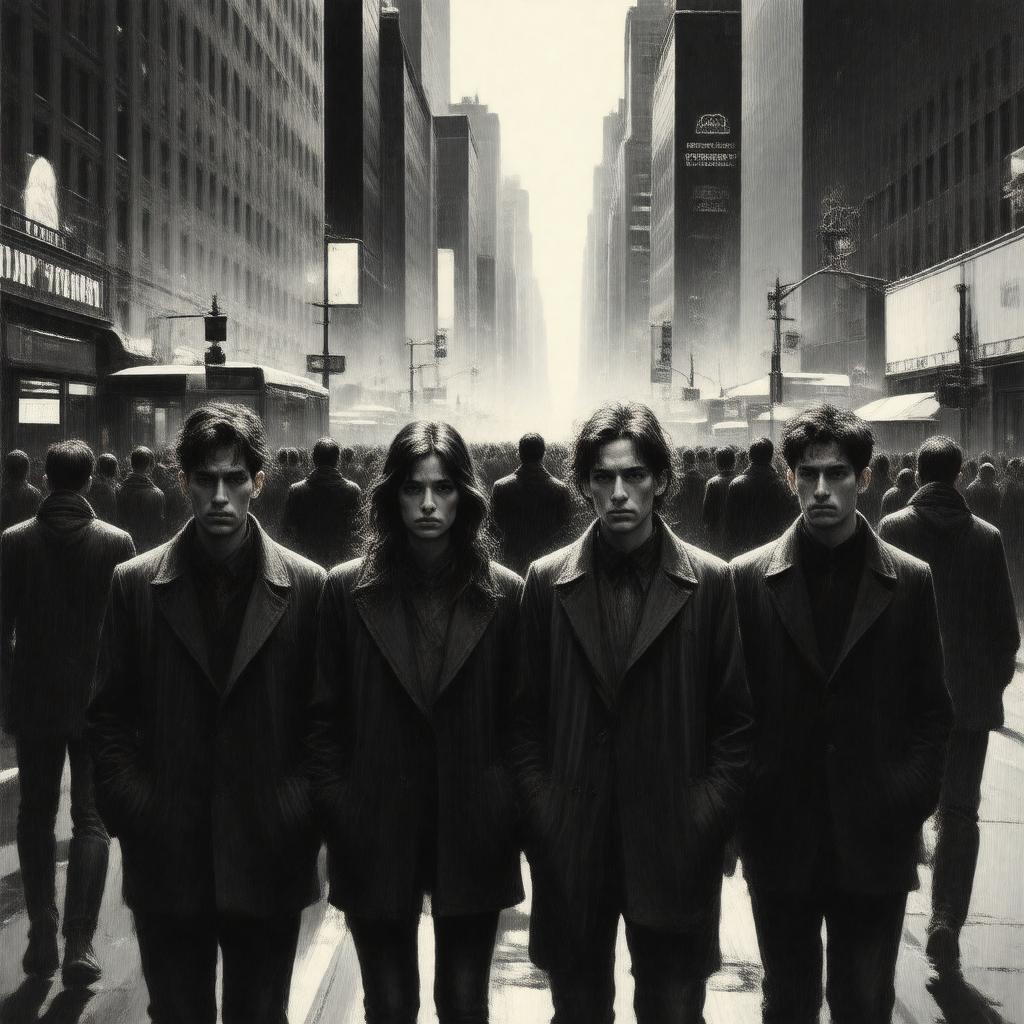 AI-created image of The Age of Anxiety