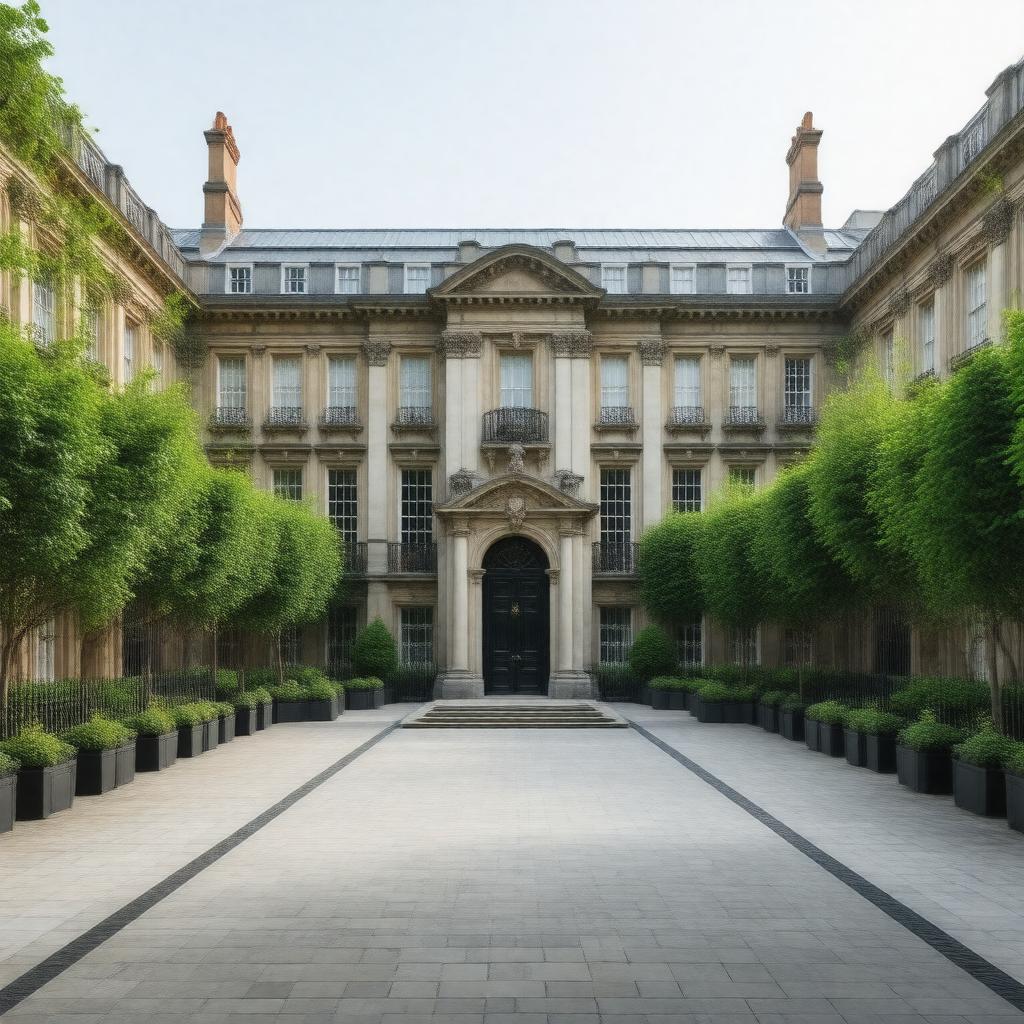 AI-created image of The Albany