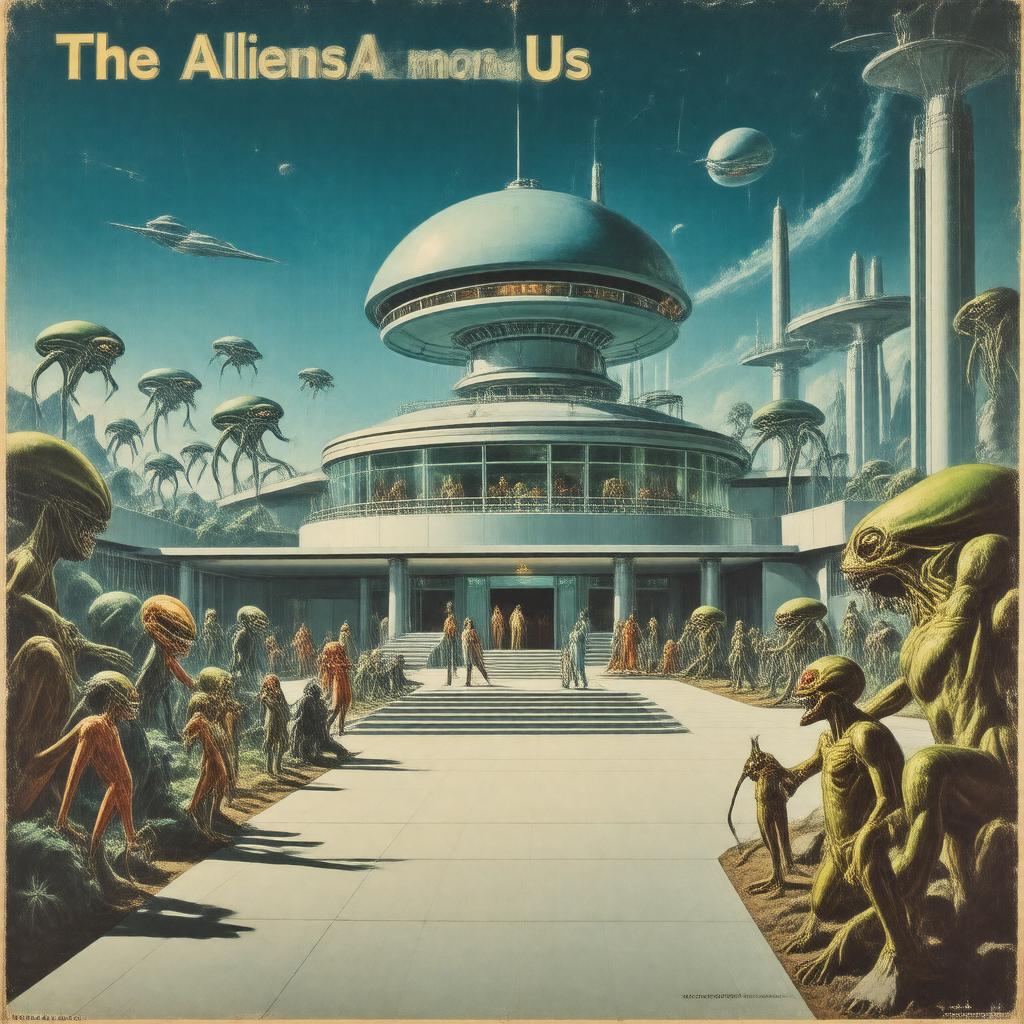 AI-created image of The Aliens Among Us