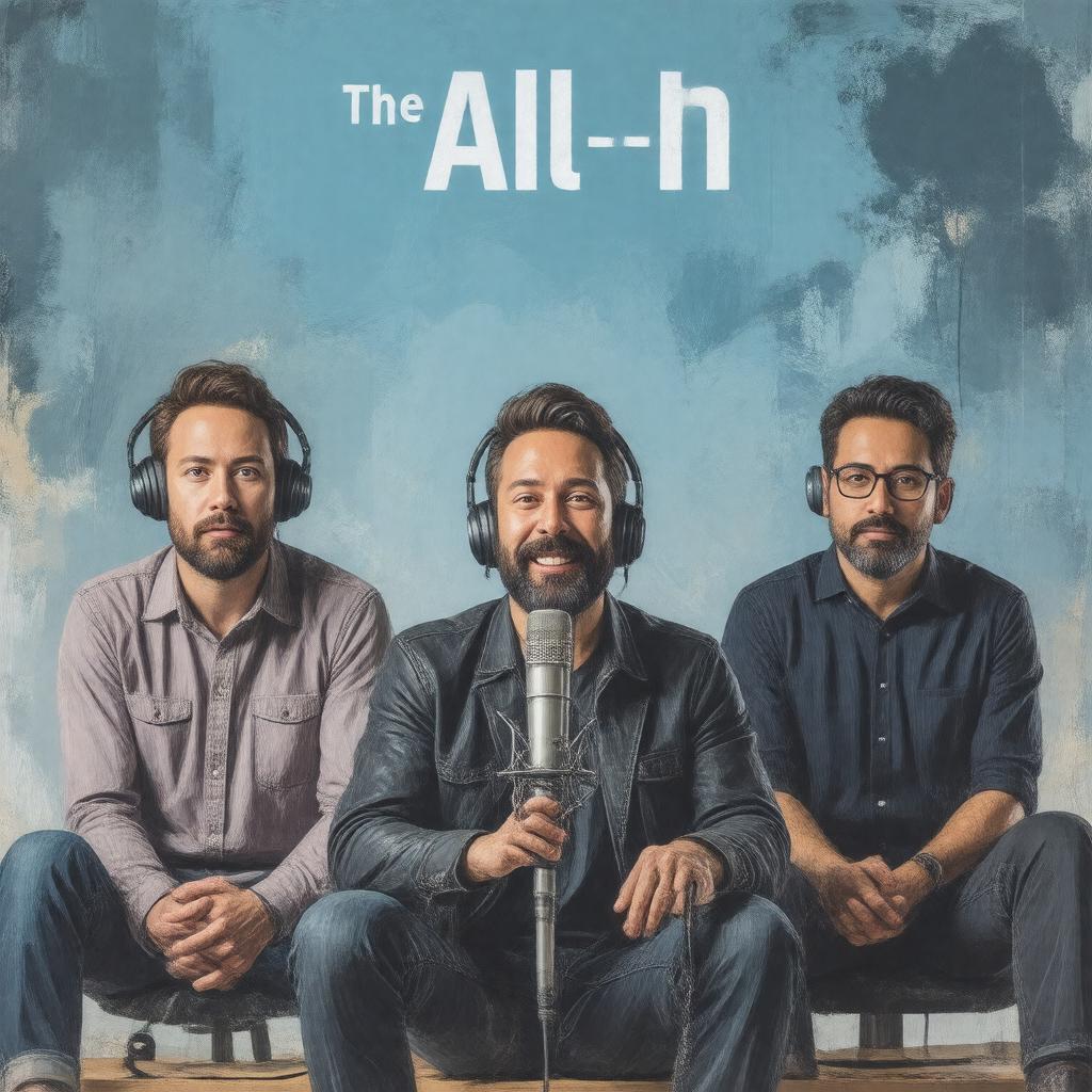 AI-created image of The All-In Podcast
