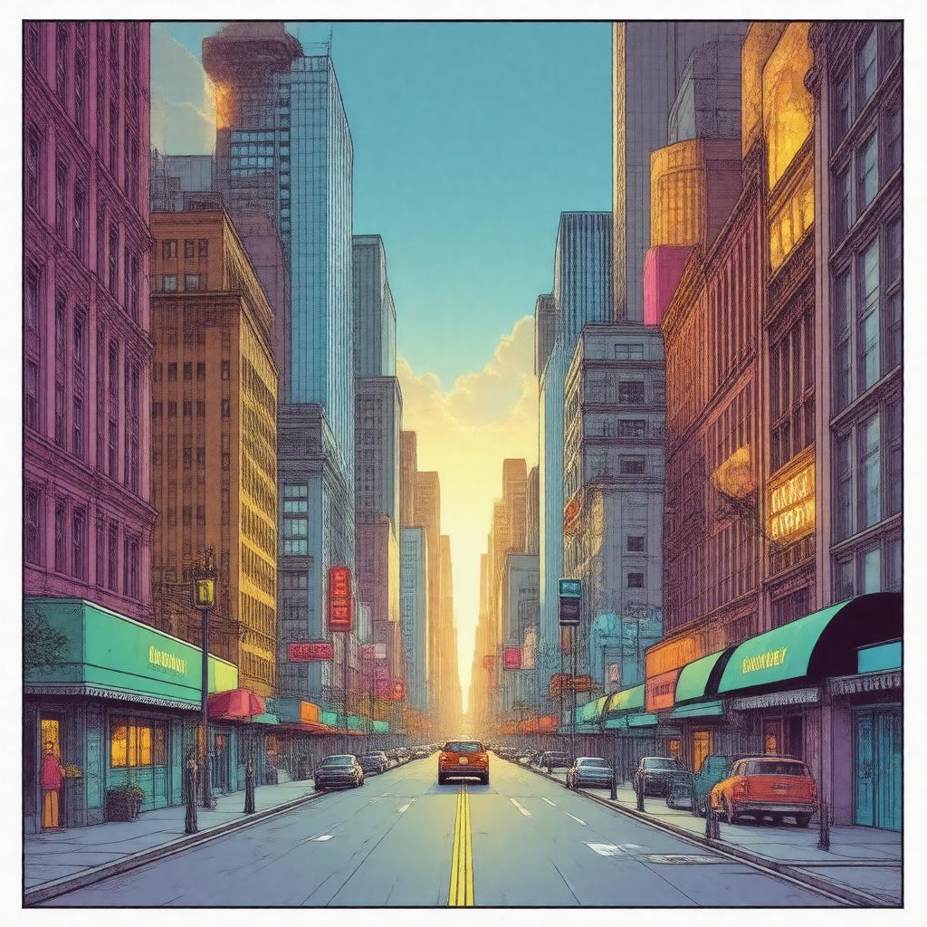 AI-created image of The Amazing Adventures of Kavalier & Clay (in development)