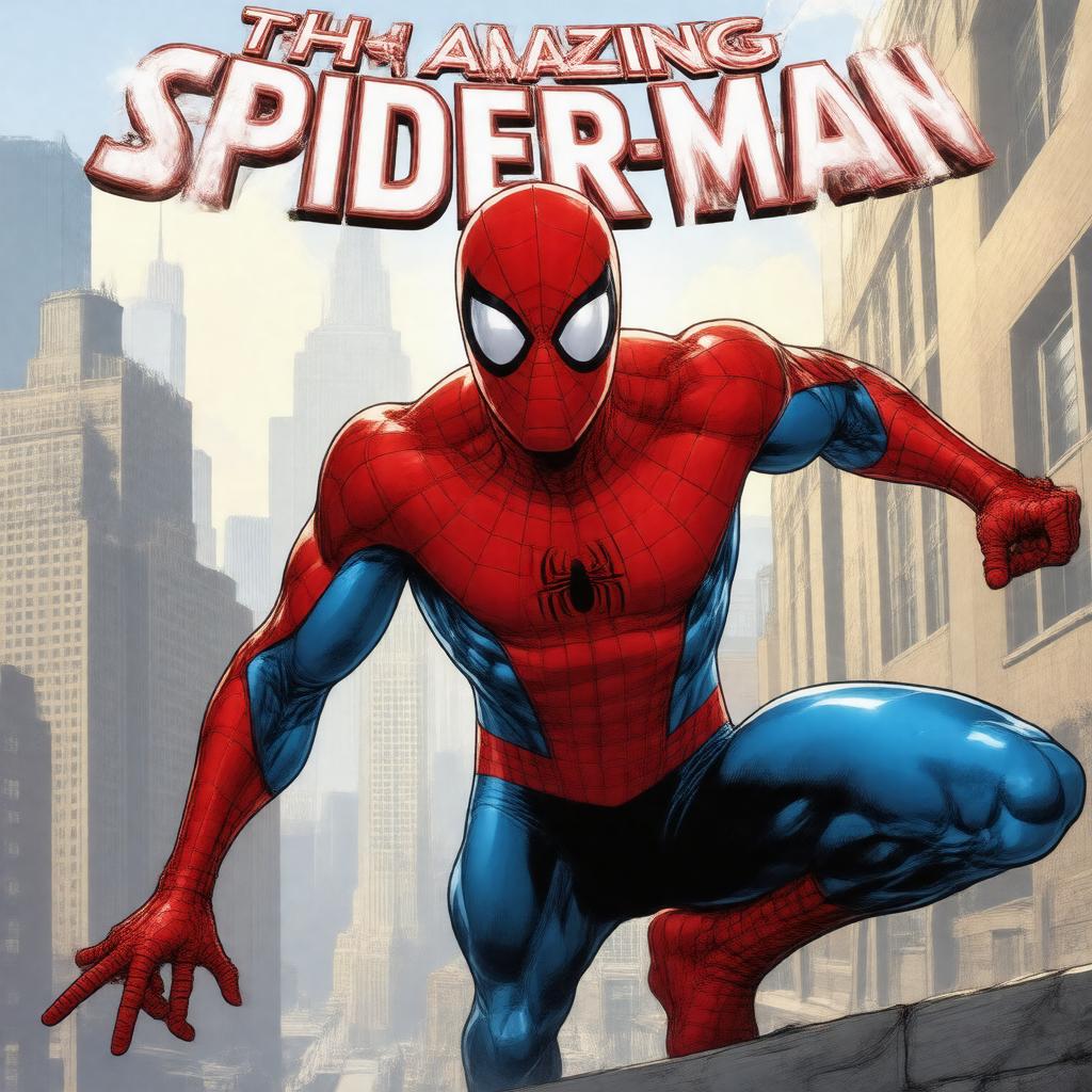 AI-created image of The Amazing Spider-Man