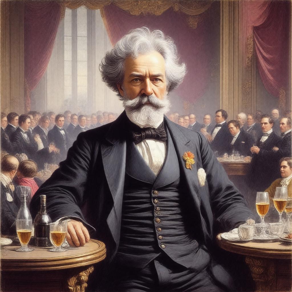 AI-created image of The American Claimant