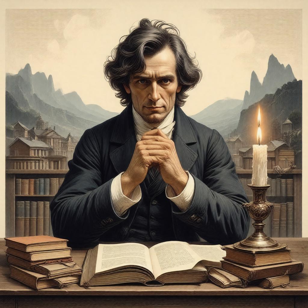 AI-created image of The American Scholar