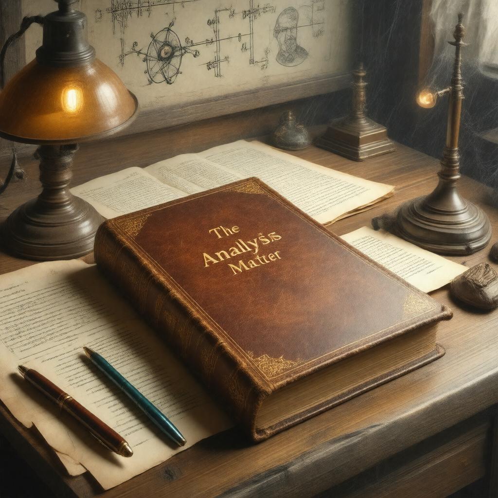 Click to view larger image AI-created image of The Analysis of Matter