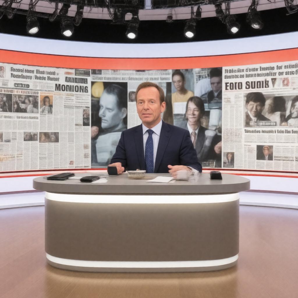 AI-created image of The Andrew Marr Show