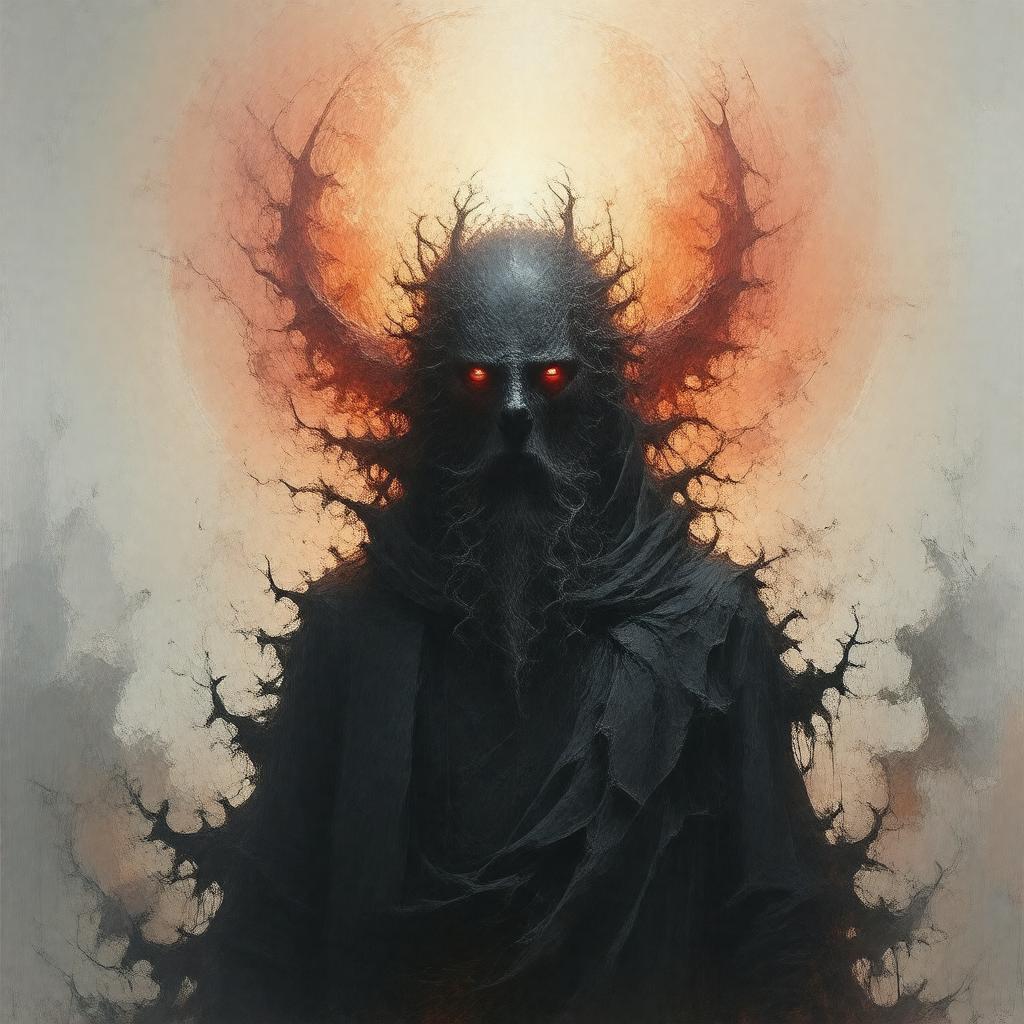 AI-created image of The Antichrist
