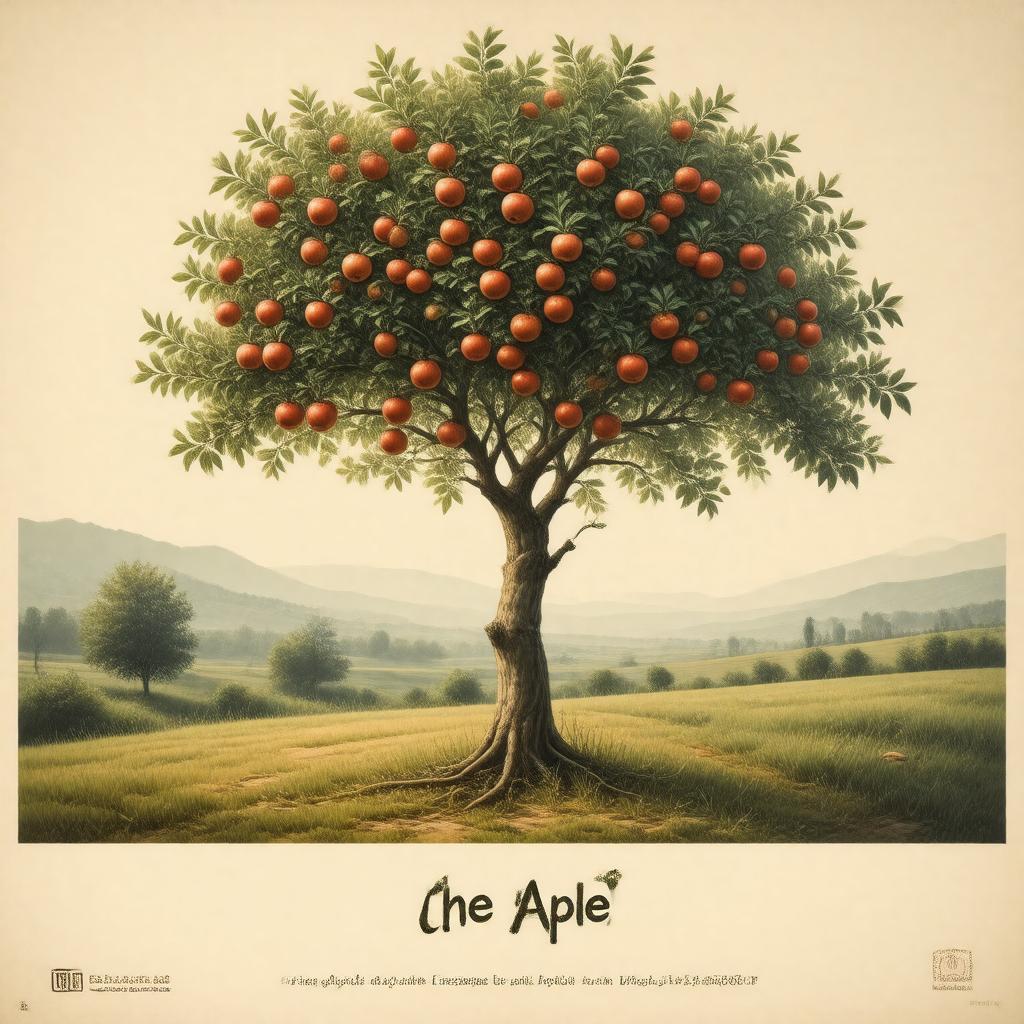 AI-created image of The Apple Tree