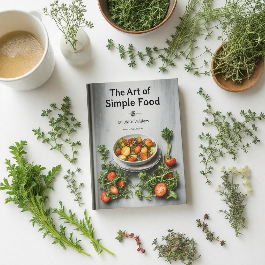 AI-created image of The Art of Simple Food