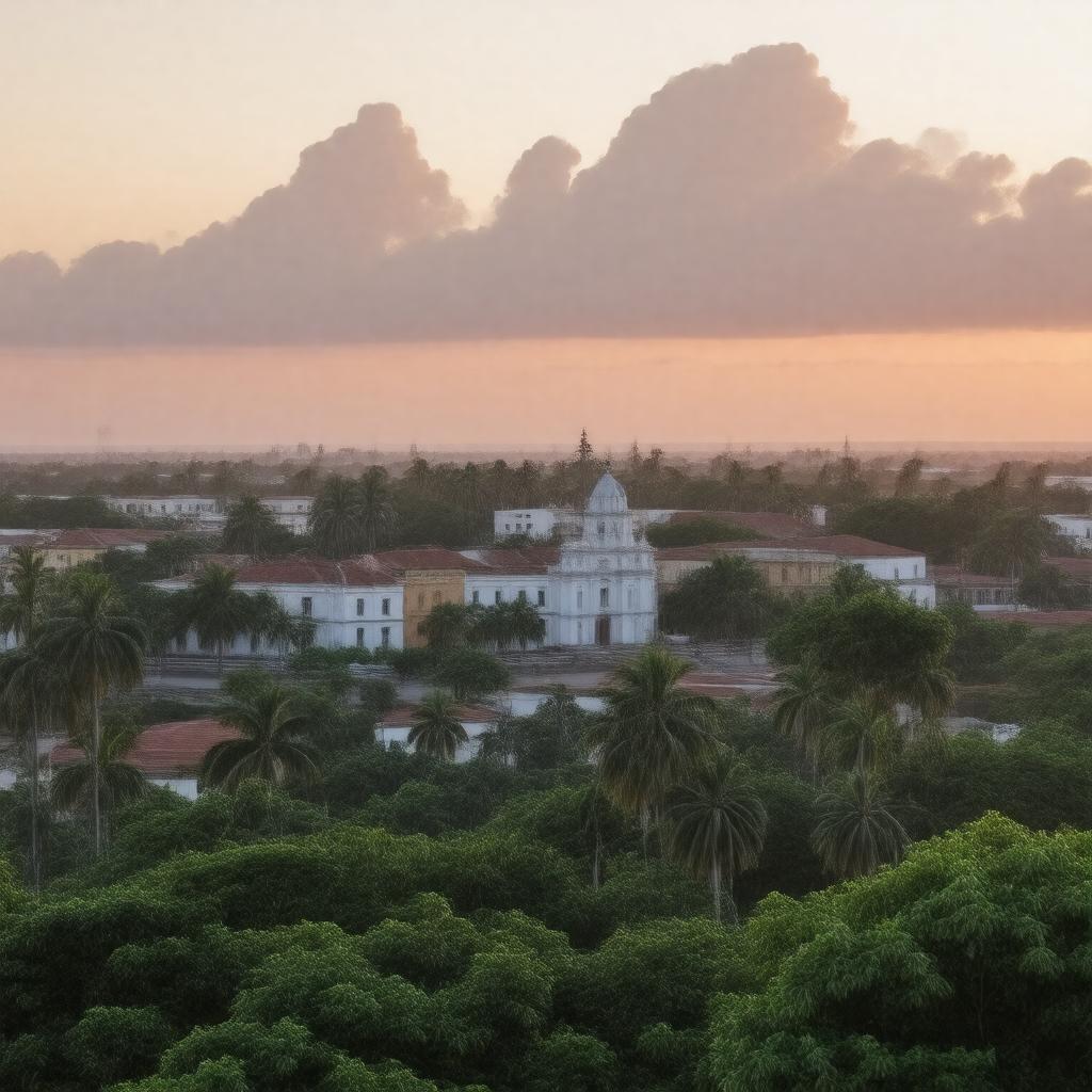 AI-created image of The Athens of Cuba