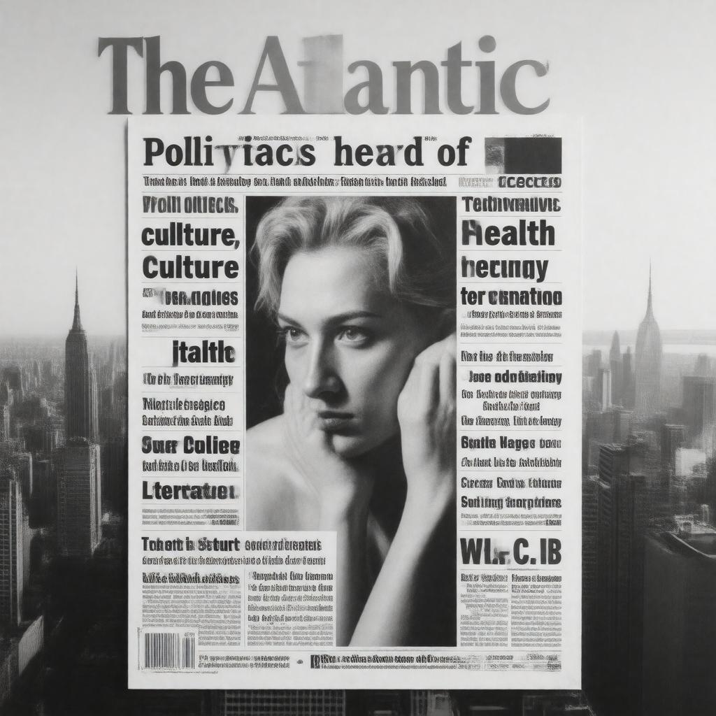 AI-created image of The Atlantic