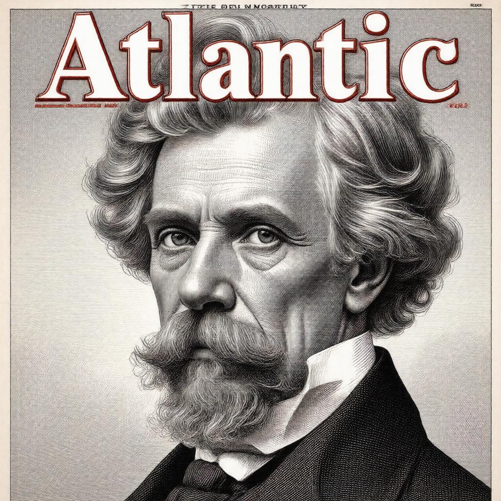 AI-created image of The Atlantic Monthly