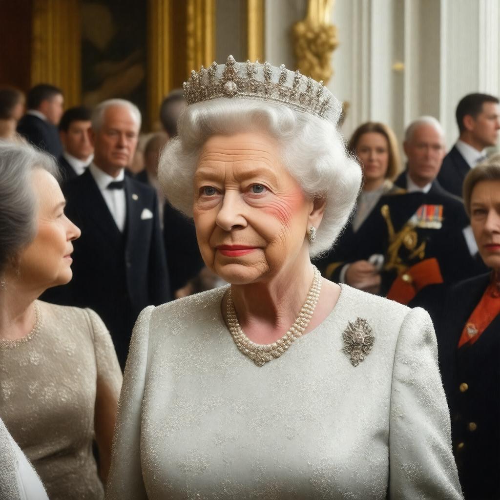 AI-created image of The Audience (play)