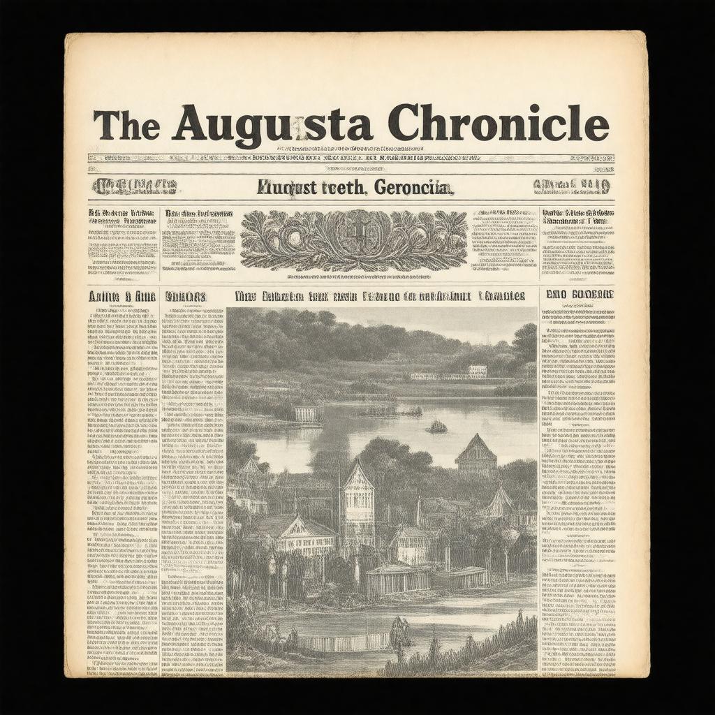 AI-created image of The Augusta Chronicle