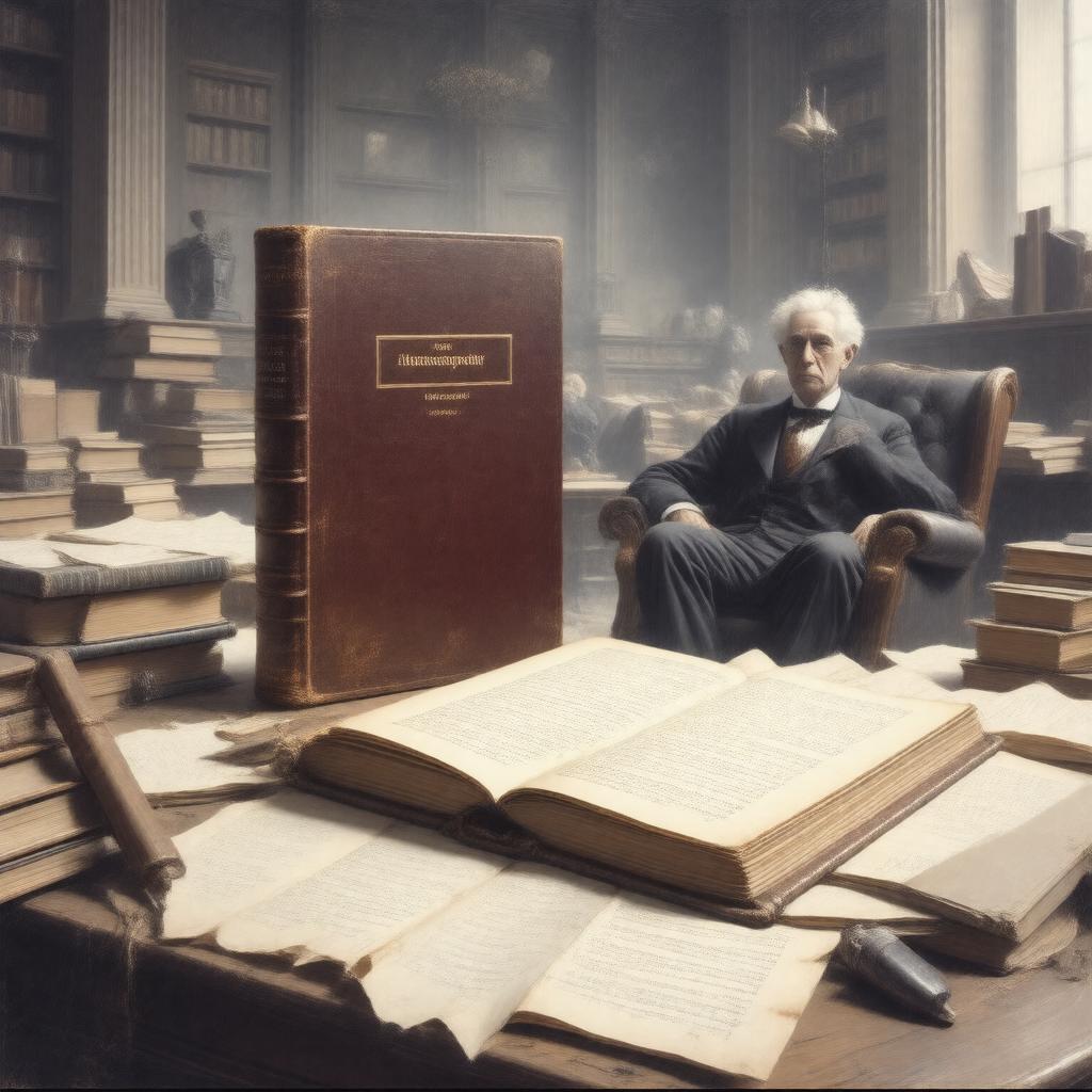 Click to view larger image AI-created image of The Autobiography of Bertrand Russell