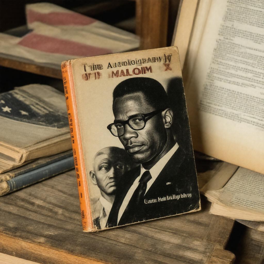 Click to view larger image AI-created image of The Autobiography of Malcolm X
