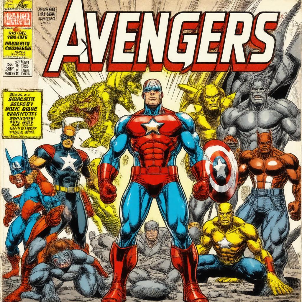 AI-created image of The Avengers #69