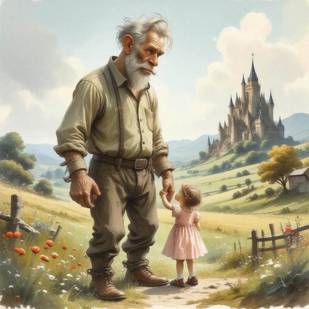 AI-created image of The BFG