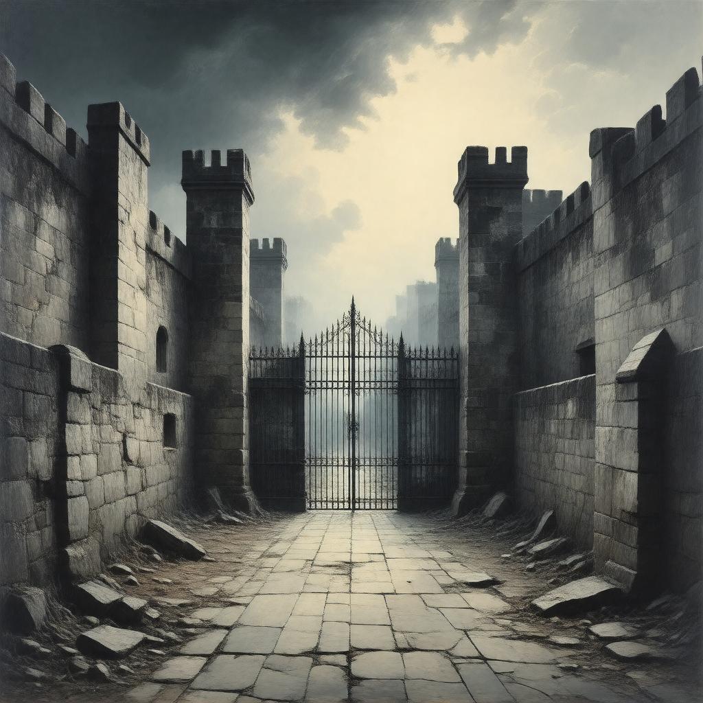 Click to view larger image AI-created image of The Ballad of Reading Gaol