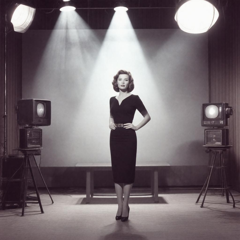 AI-created image of The Barbara Stanwyck Show