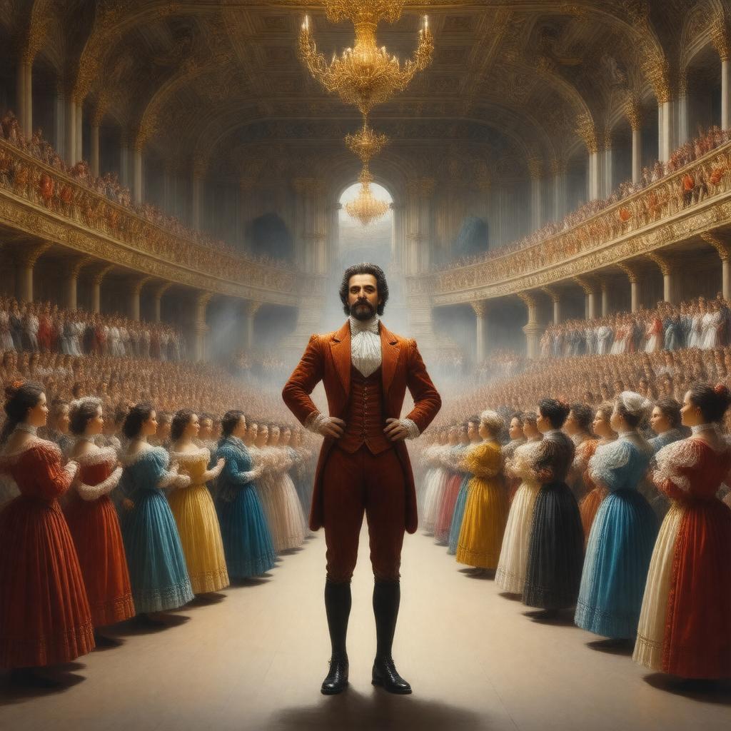 AI-created image of The Barber of Seville