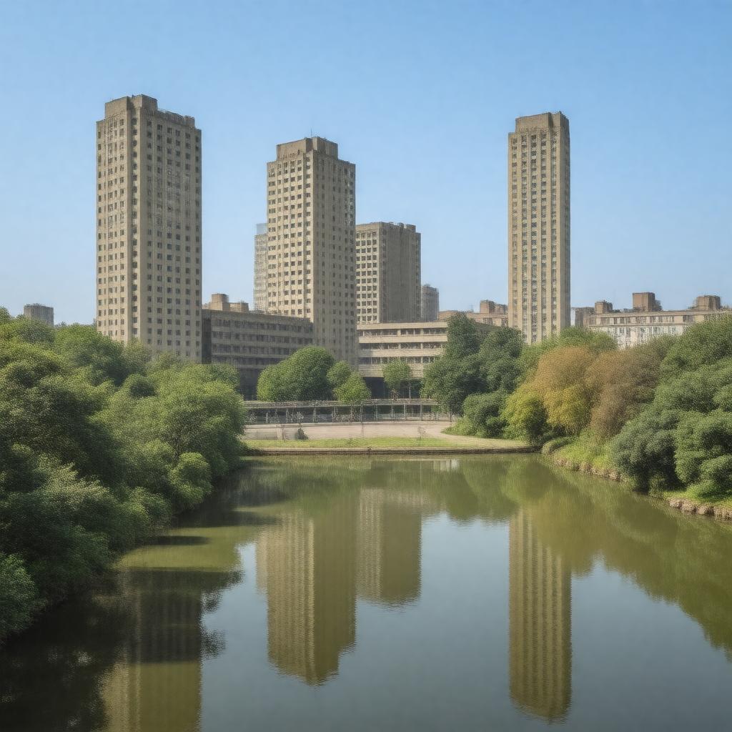 Click to view larger image AI-created image of The Barbican