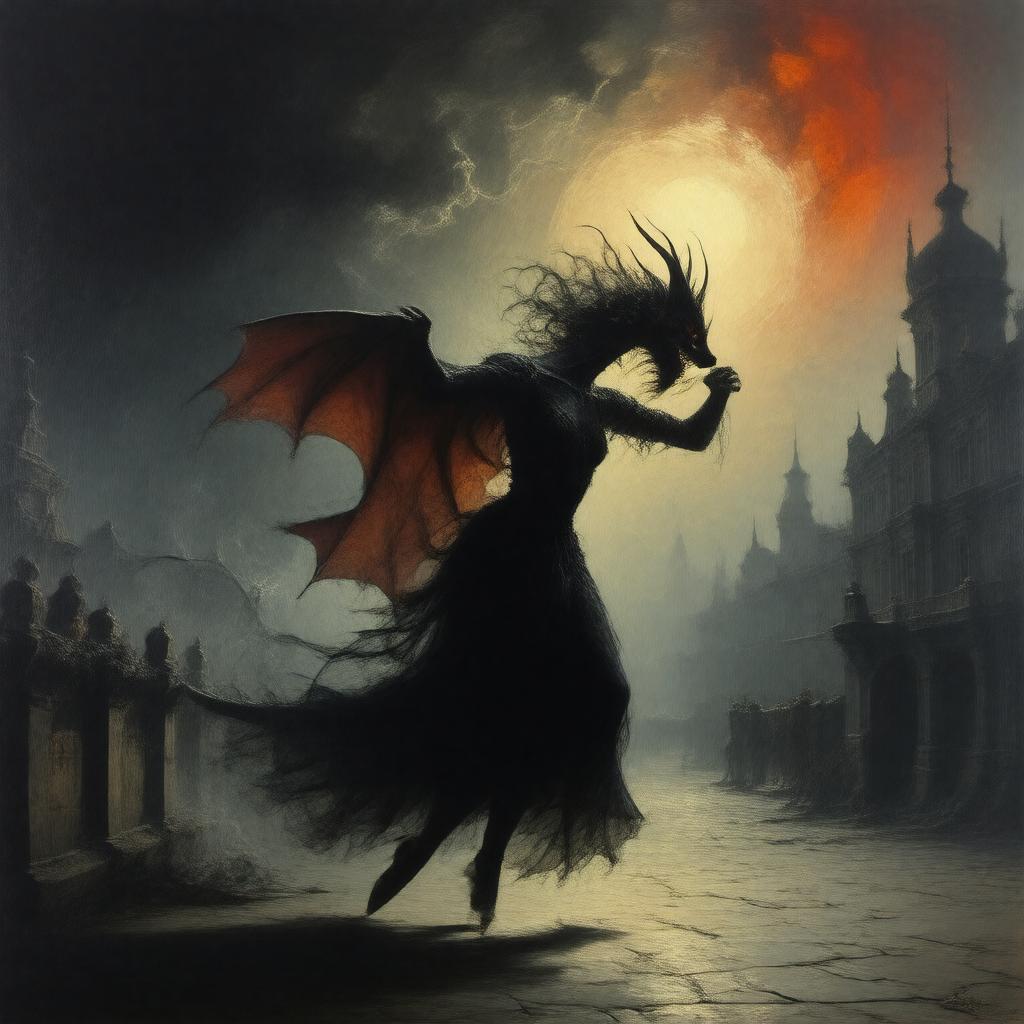 Click to view larger image AI-created image of The Basilisk (ballet)